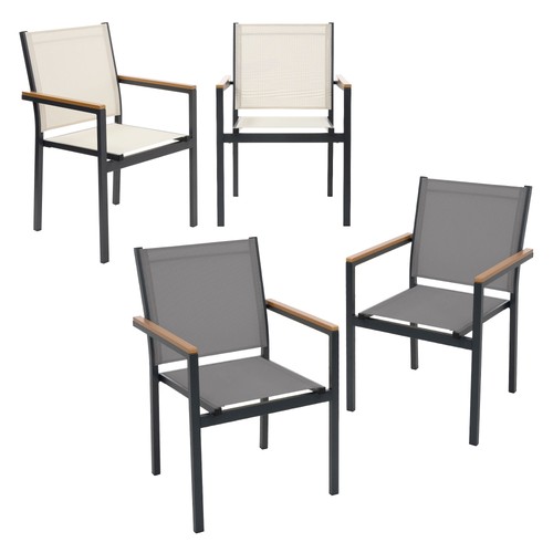 Lot chaises jardin - lot,